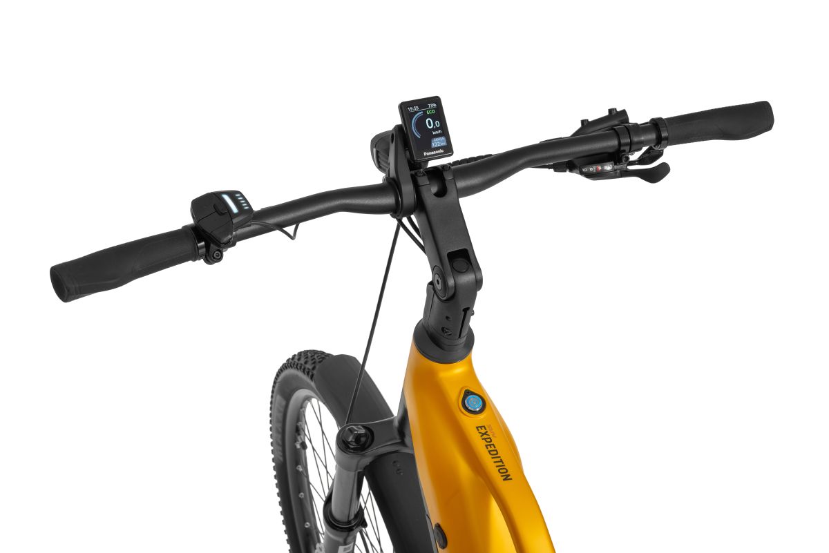 Nowy kokpit z centralnym wyświetlaczem Ecobike Expedition