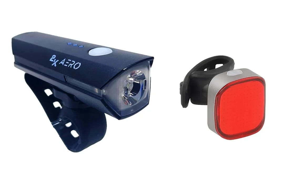 Lampki na USB przód i tył