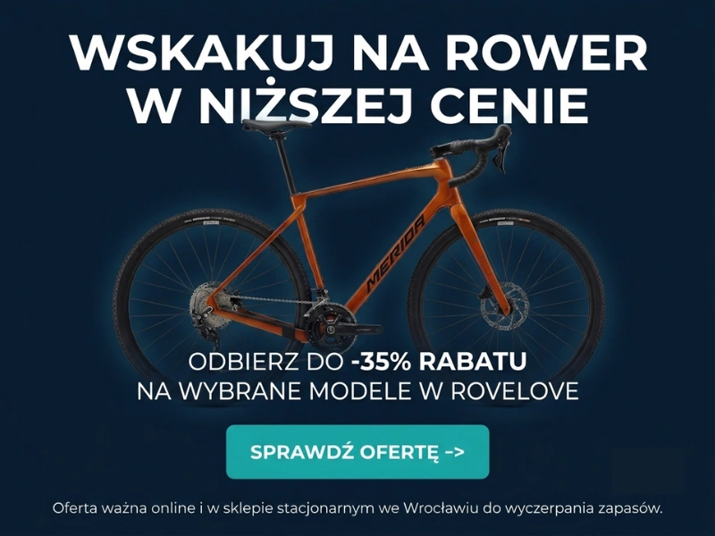 Letnia wyprzedaż rowerów do -35% - Rovelove Wrocław