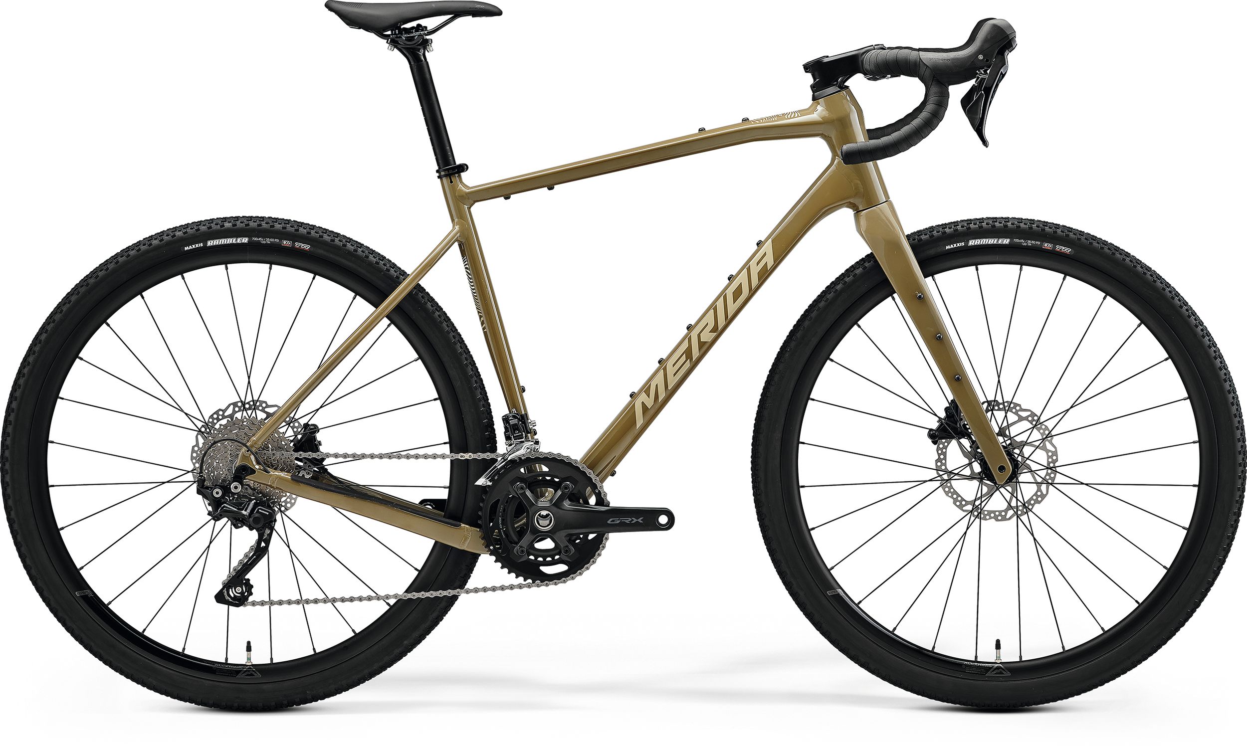 Rower gravel Merida Silex 400 w kolorze Oak Bark