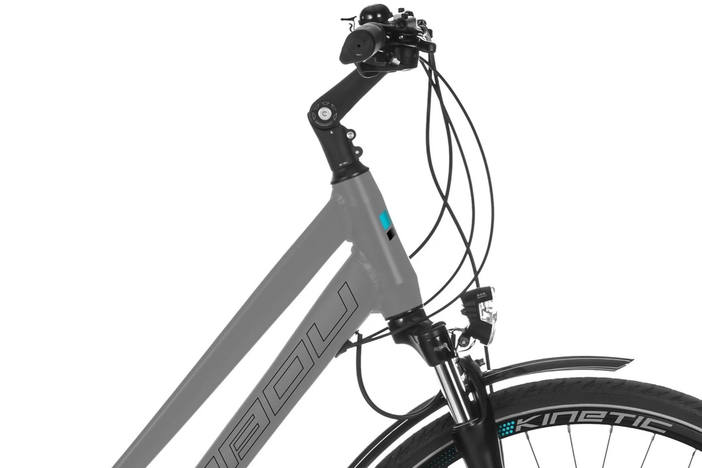 Oświetlenie AXA z dynama Shimano