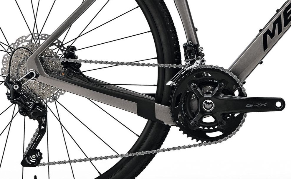 Gravelowy napęd Shimano GRX 2x10 w rowerze Merida
