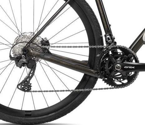 Napęd Shimano GRX 2x12 w Orbea Terra